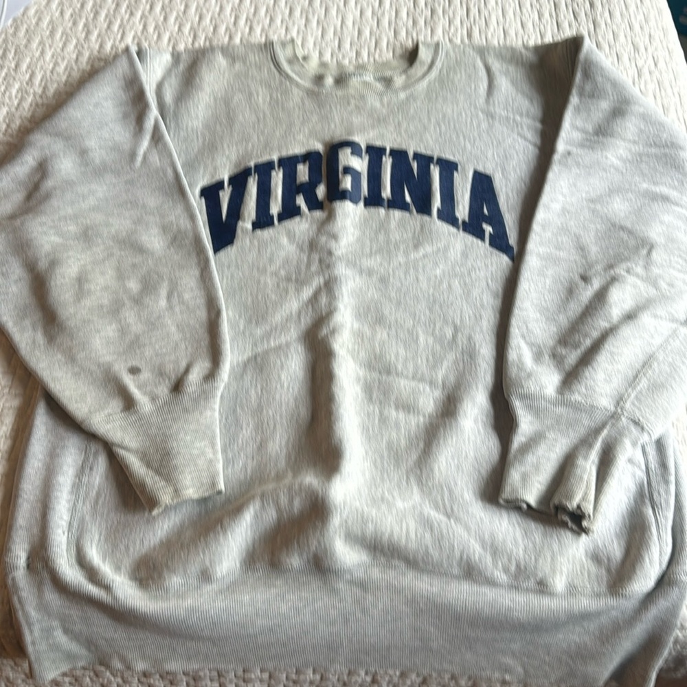 Vintage Virginia sweatshirt size Large